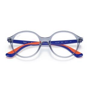 Ray Ban Junior RB1606 3860 Blue/Orange Kids Unisex Eyeglasses Frames 44-17-130